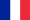 Die Flagge von Frankreich